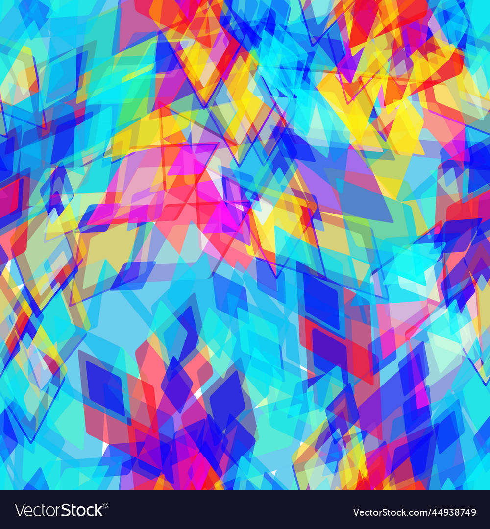 Abstract Geometric Pattern - Rhombus