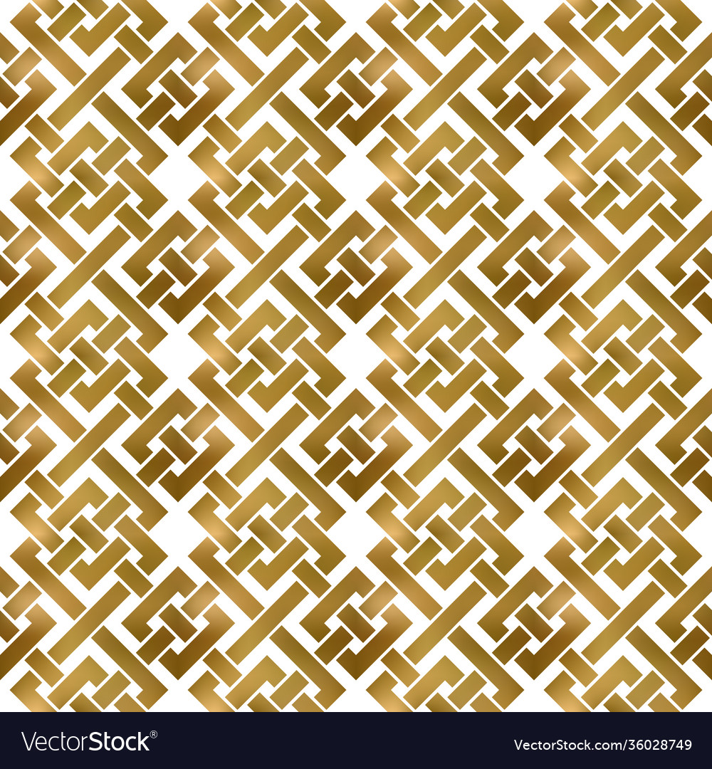 Abstract repeatable background golden twisted vector image Abstract repeatable background golden twisted