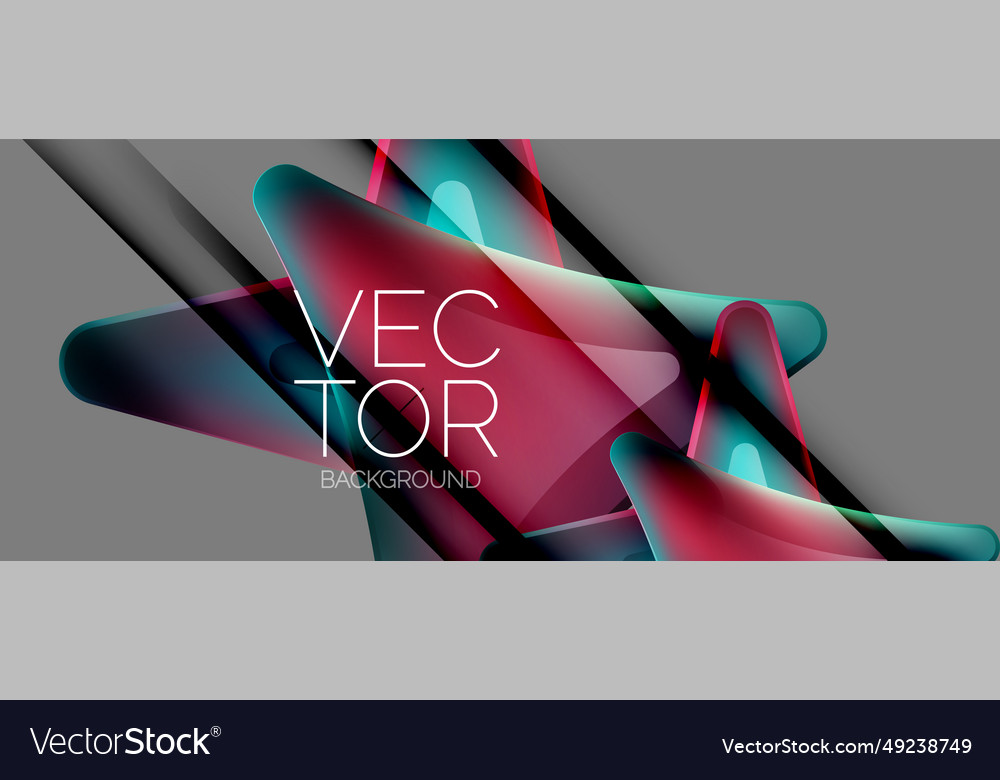 Fluid gradient arrow abstract vibrant arrows vector image Fluid gradient arrow abstract vibrant arrows