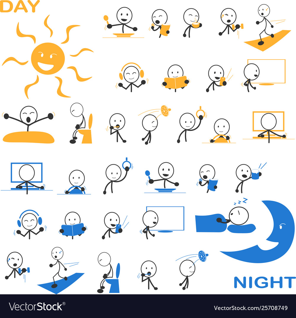 Line man and daily routines