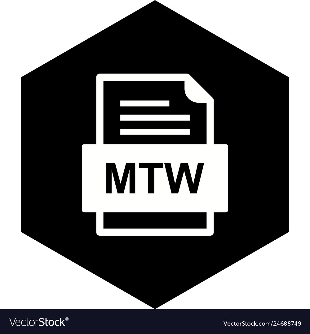 Mtw file document icon