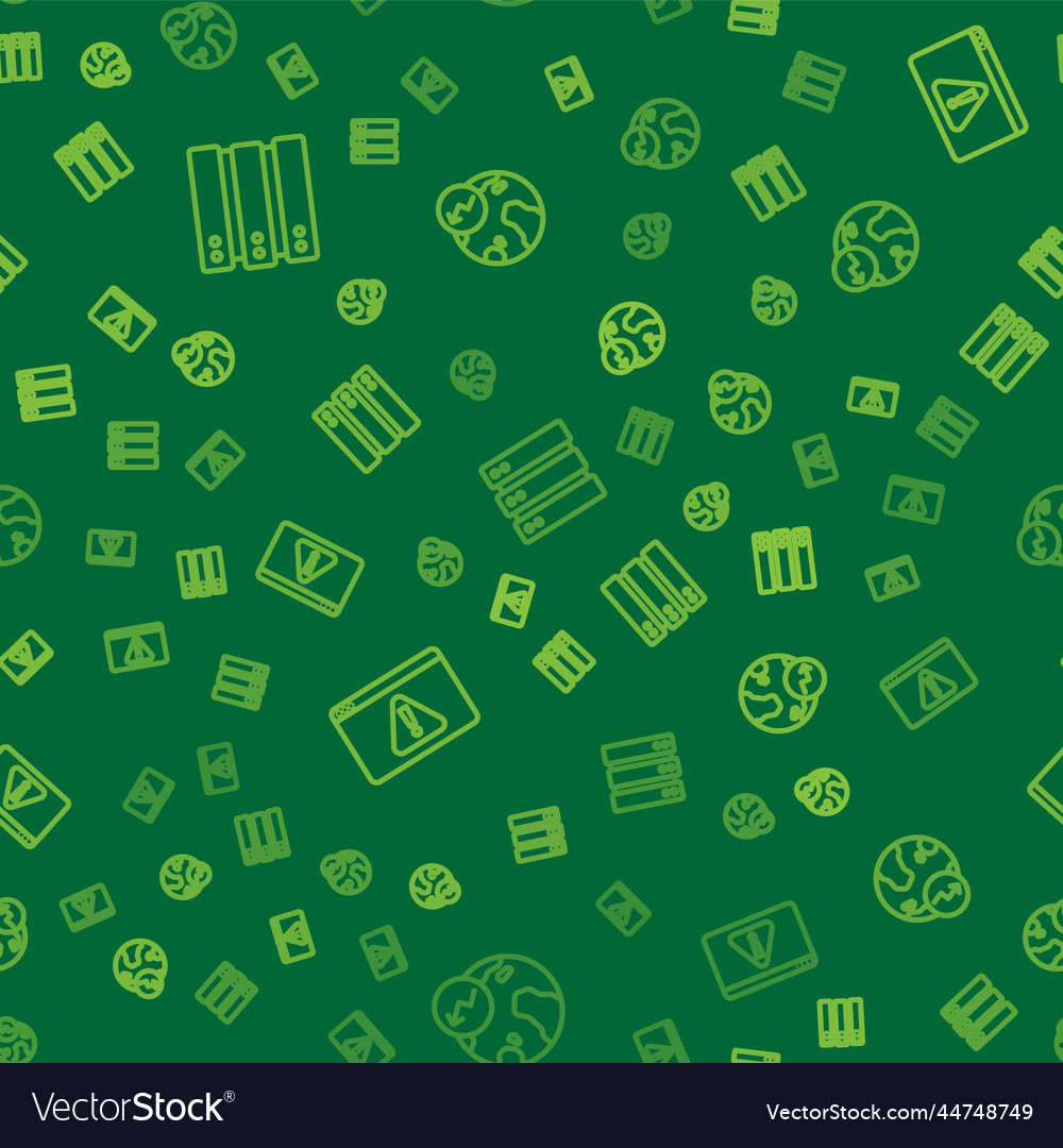 Set line server browser with exclamation mark