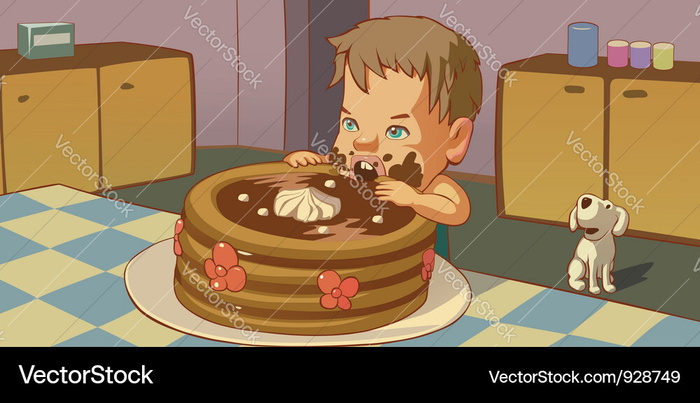Sweet-tooth Royalty Free Vector Image - VectorStock