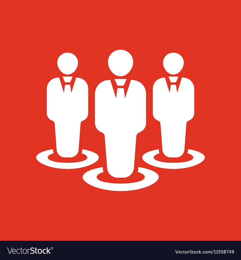 The Management And Teamwork Icon Team And Group Vector Image vectorstock