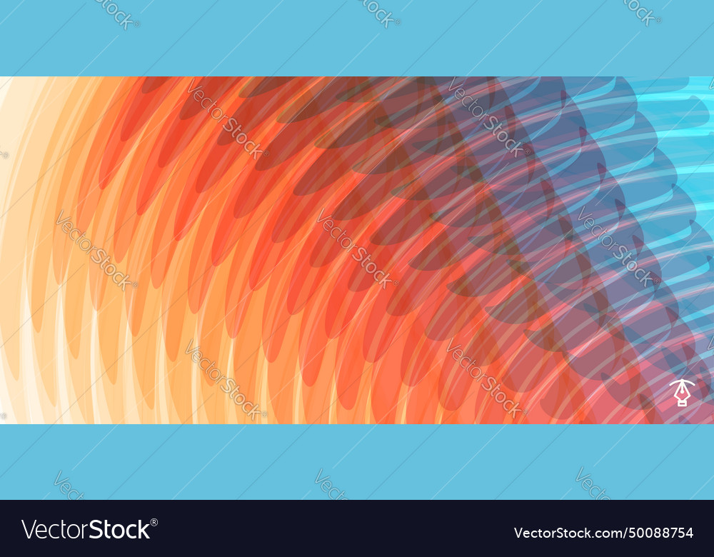 Abstract wavy background with dynamic effect vector image Abstract wavy background with dynamic effect