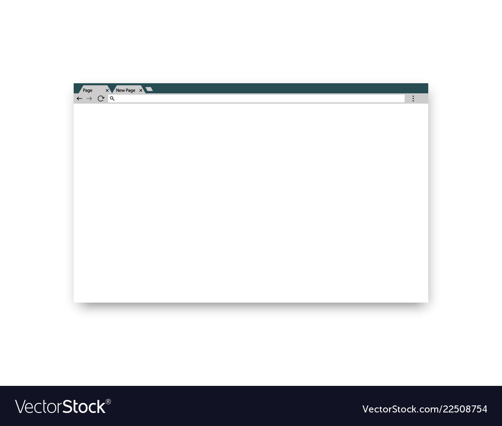 Browser window concept internet