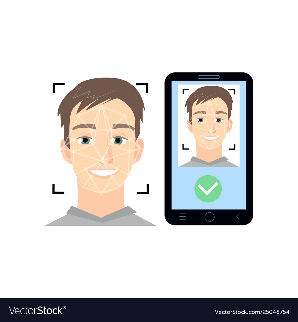 Face recognition system using to unlock modern