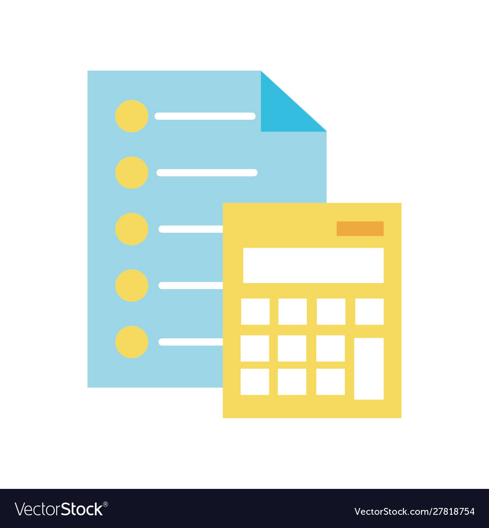 Isolated document and calculator design