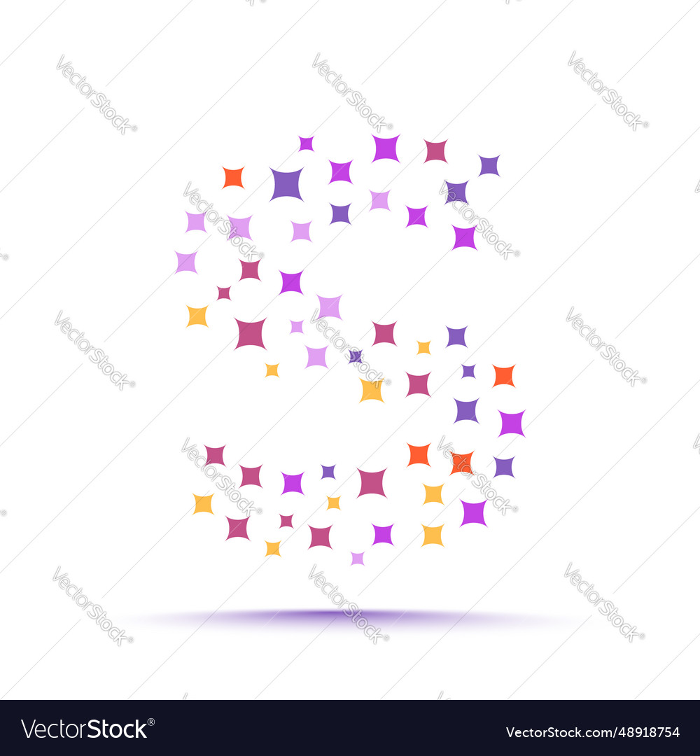 Minimal geometric trendy abstract shape pattern