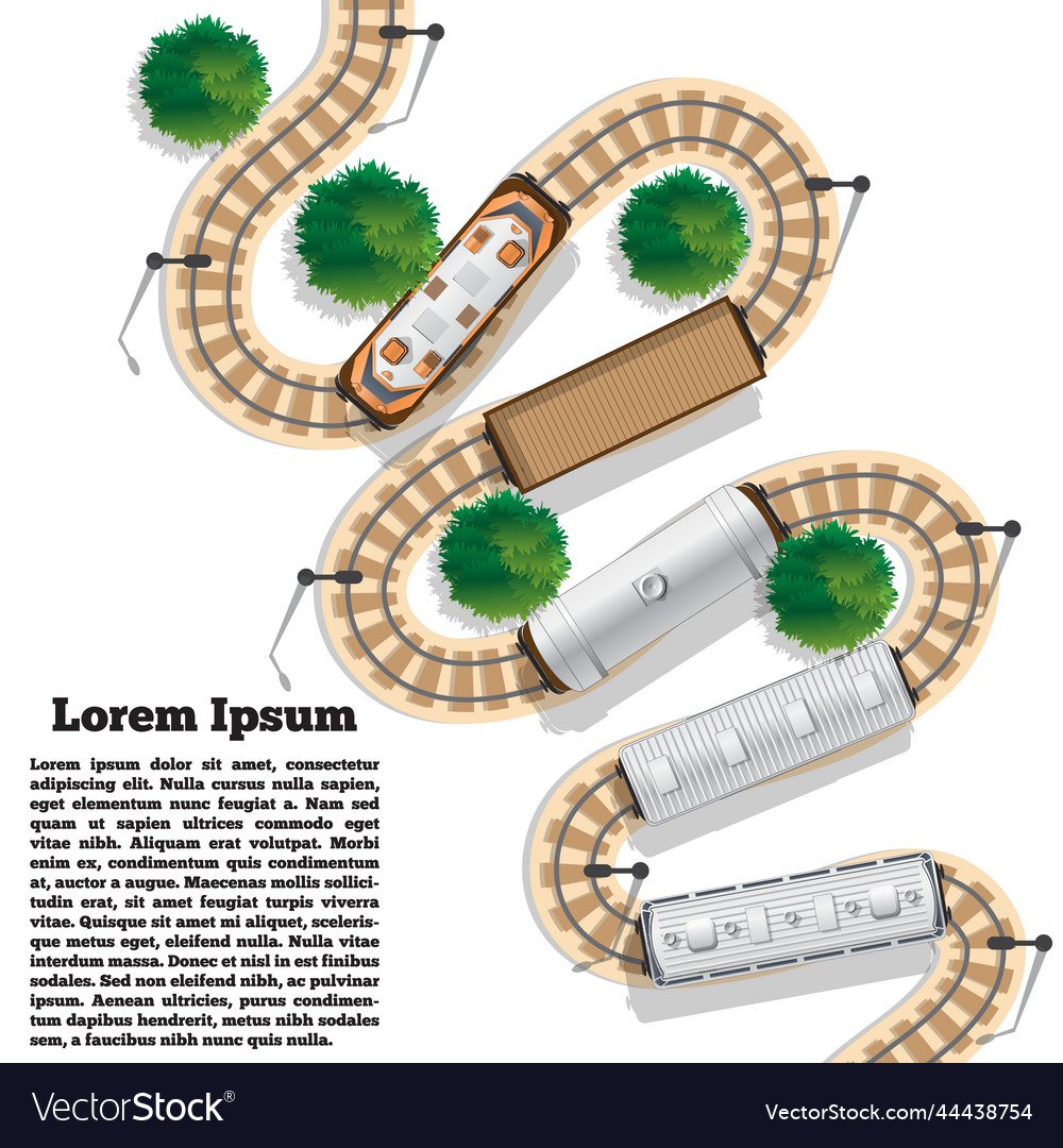 Railway Royalty Free Vector Image - VectorStock