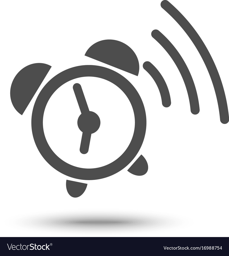 alarm icon vector