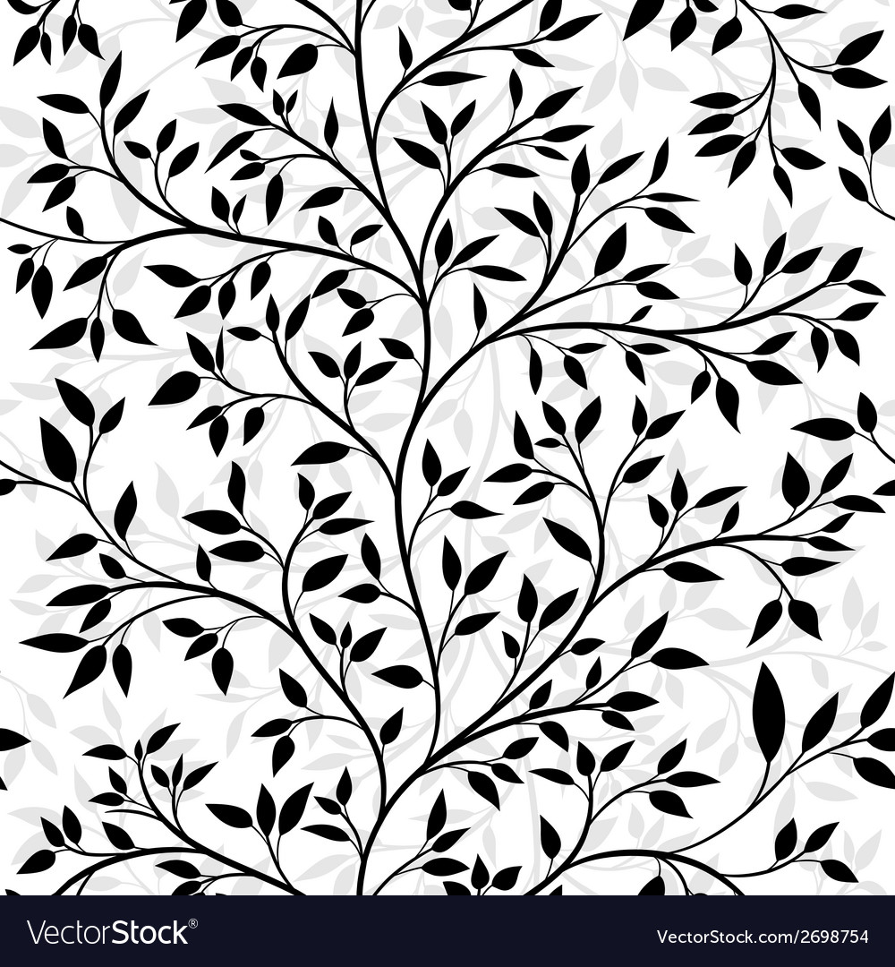 Tree seamless pattern