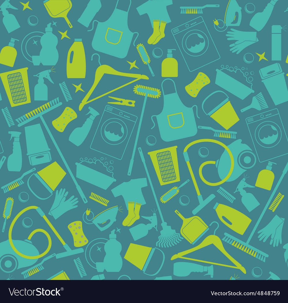 Clean seamless pattern