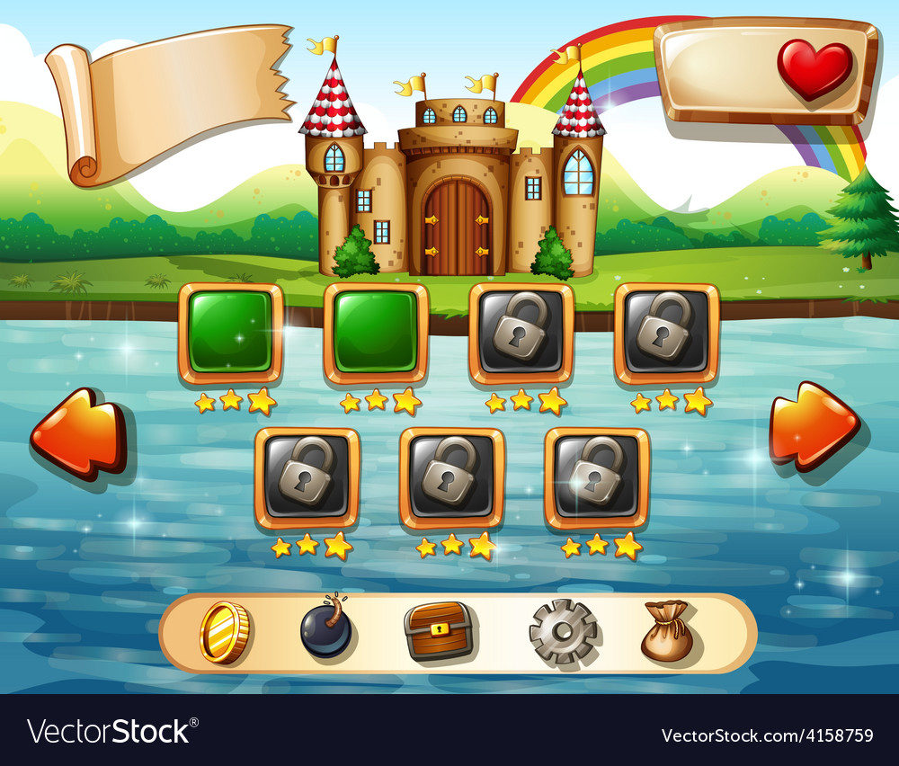 Computer game Royalty Free Vector Image - VectorStock