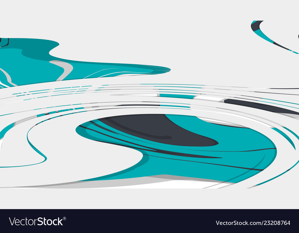 Abstract background with fluids and multicolor