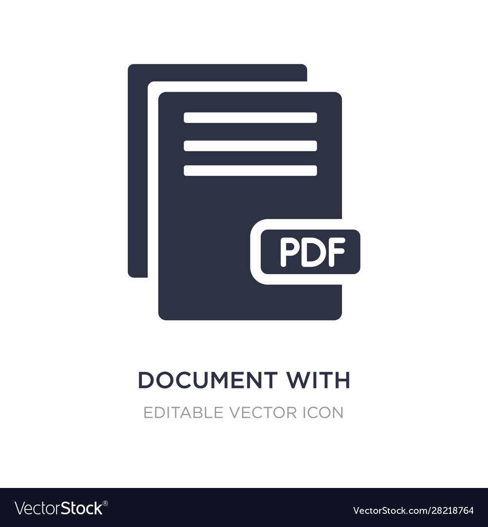 Document with image and content icon on white