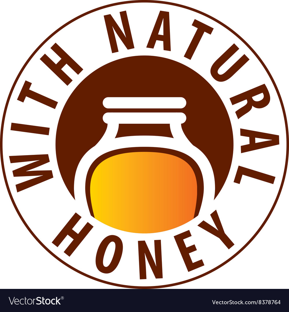 Honey logo Royalty Free Vector Image - VectorStock