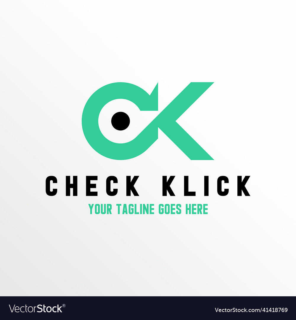 CK Monogram Logo - Elegant Lettermark