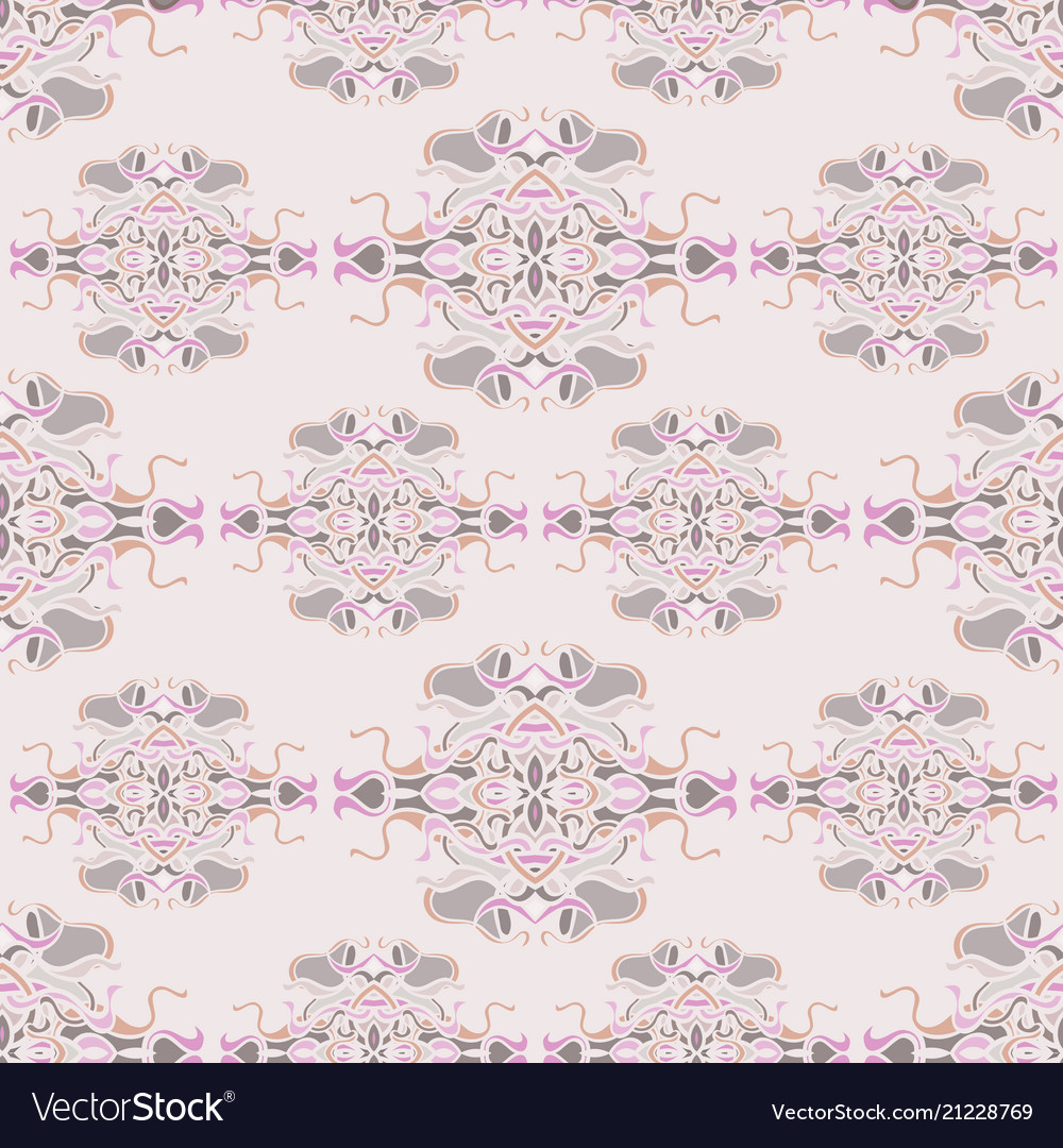 Seamless pattern with colorful abstract shape Vector Image Seamless pattern with colorful abstract shape