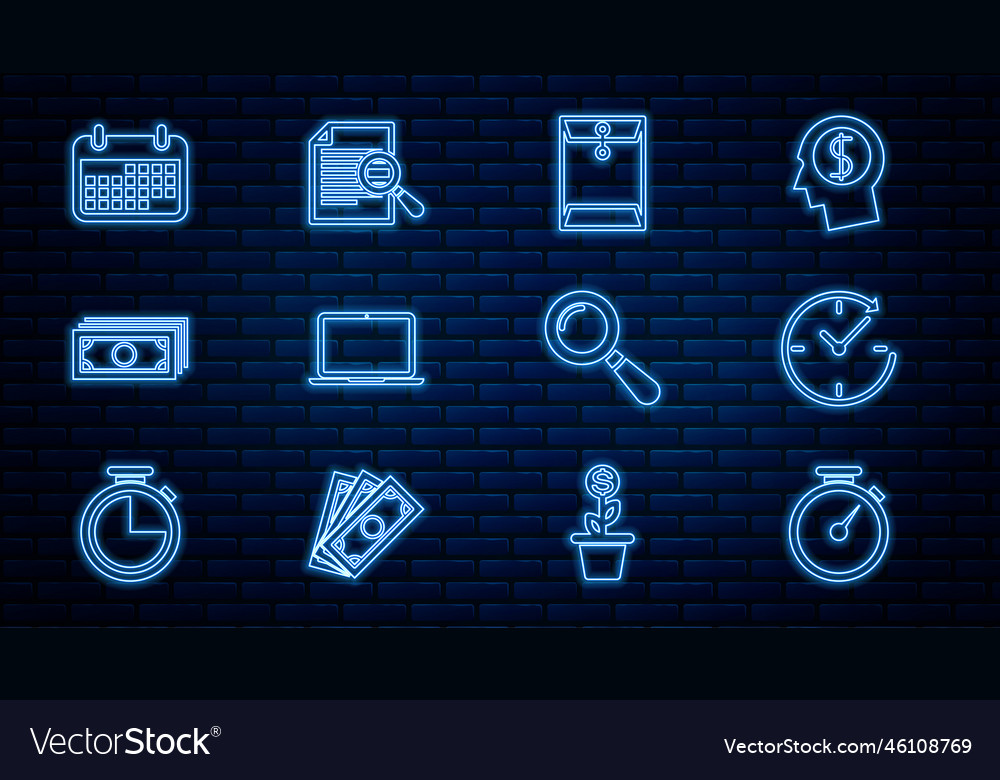 Set line stopwatch clock with arrow envelope vector image Set line stopwatch clock with arrow envelope