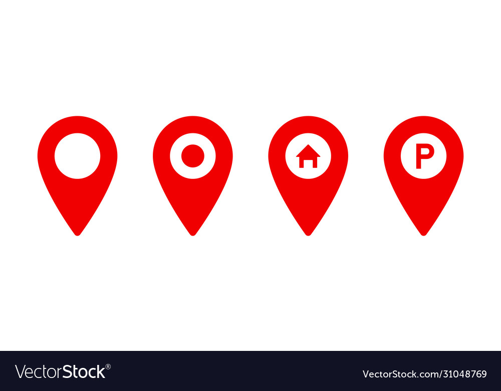 Set pointer icons or pins for map sign