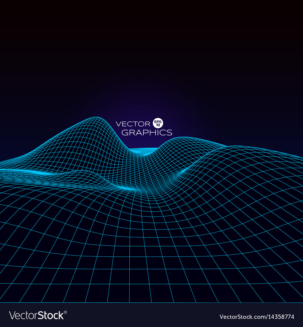 Abstract landscape Royalty Free Vector Image - VectorStock
