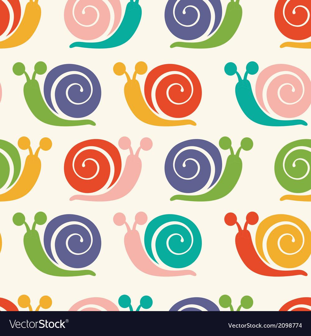 Colorful Snail Pattern