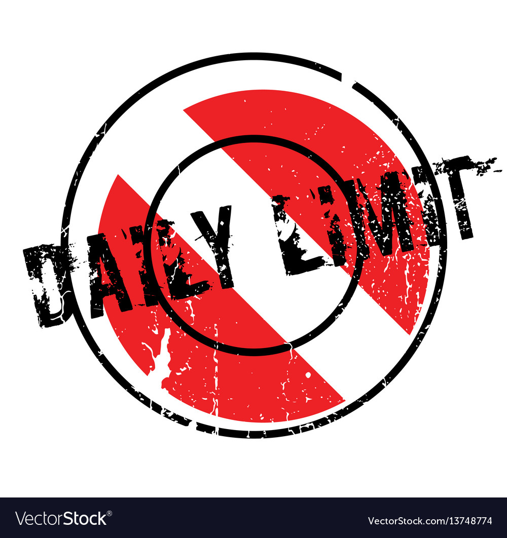 daily-limit-rubber-stamp-royalty-free-vector-image