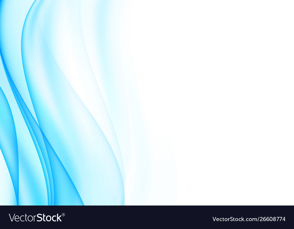 Soft abstract wavy background vector image Soft abstract wavy background
