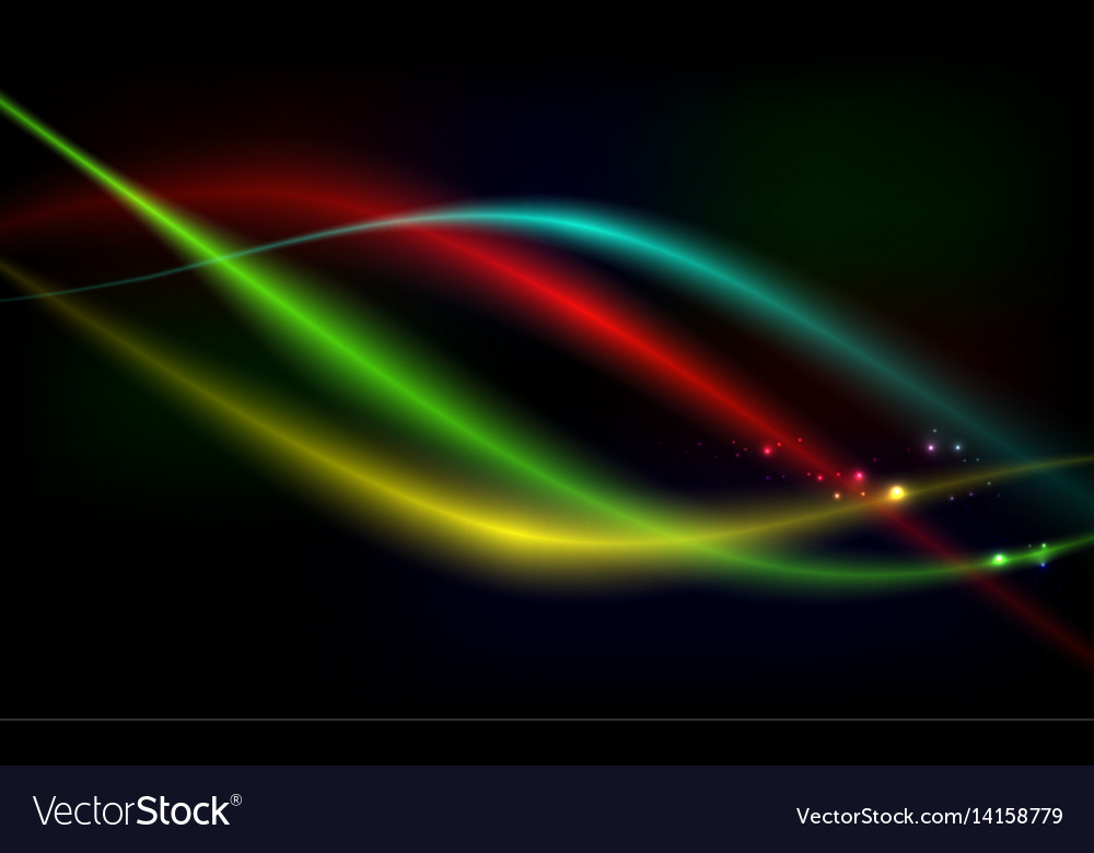 Bright background abstraction with coloured lines