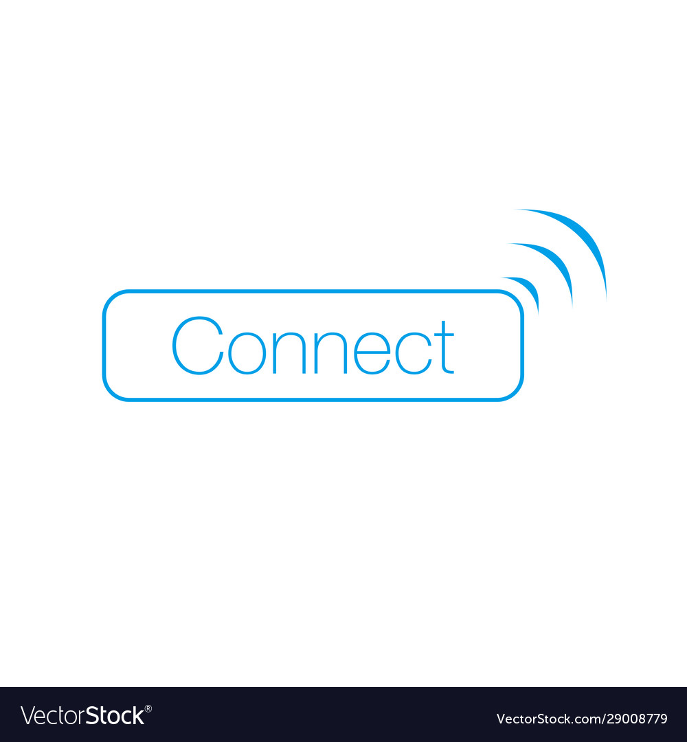Connect wi-fi wireles button with signal