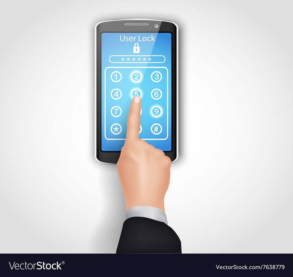 Telefon klicken Muster Taste
