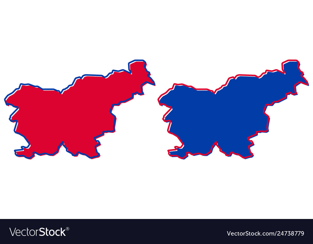 Simple only sharp corners map - republic