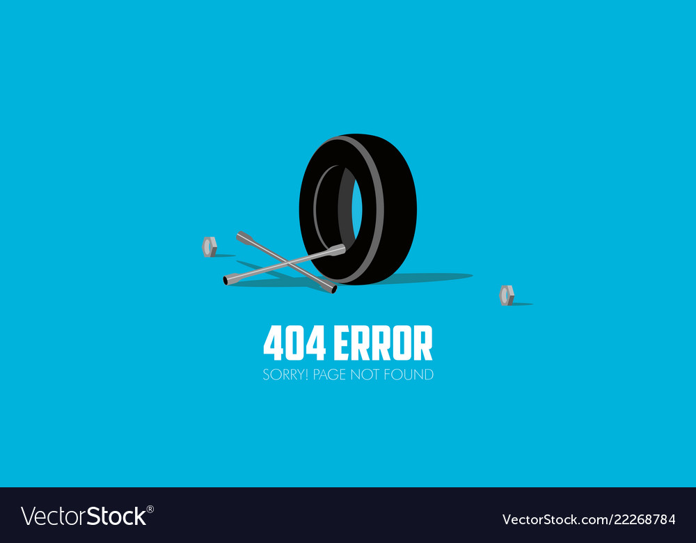 404 error website not found graphic design