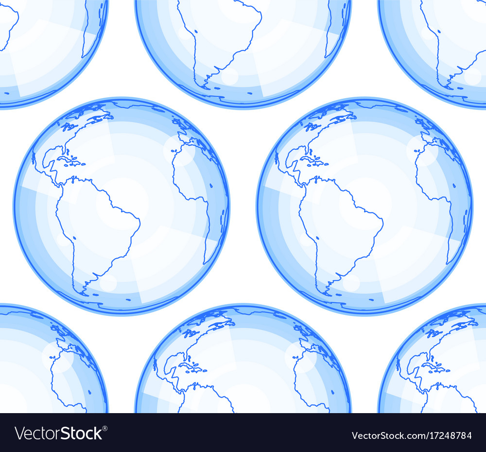 Abstract clobe pattern