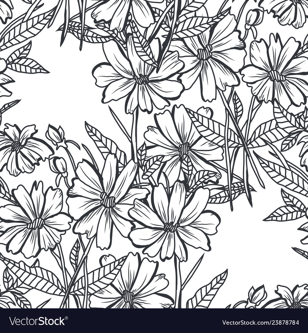 Floral seamless pattern