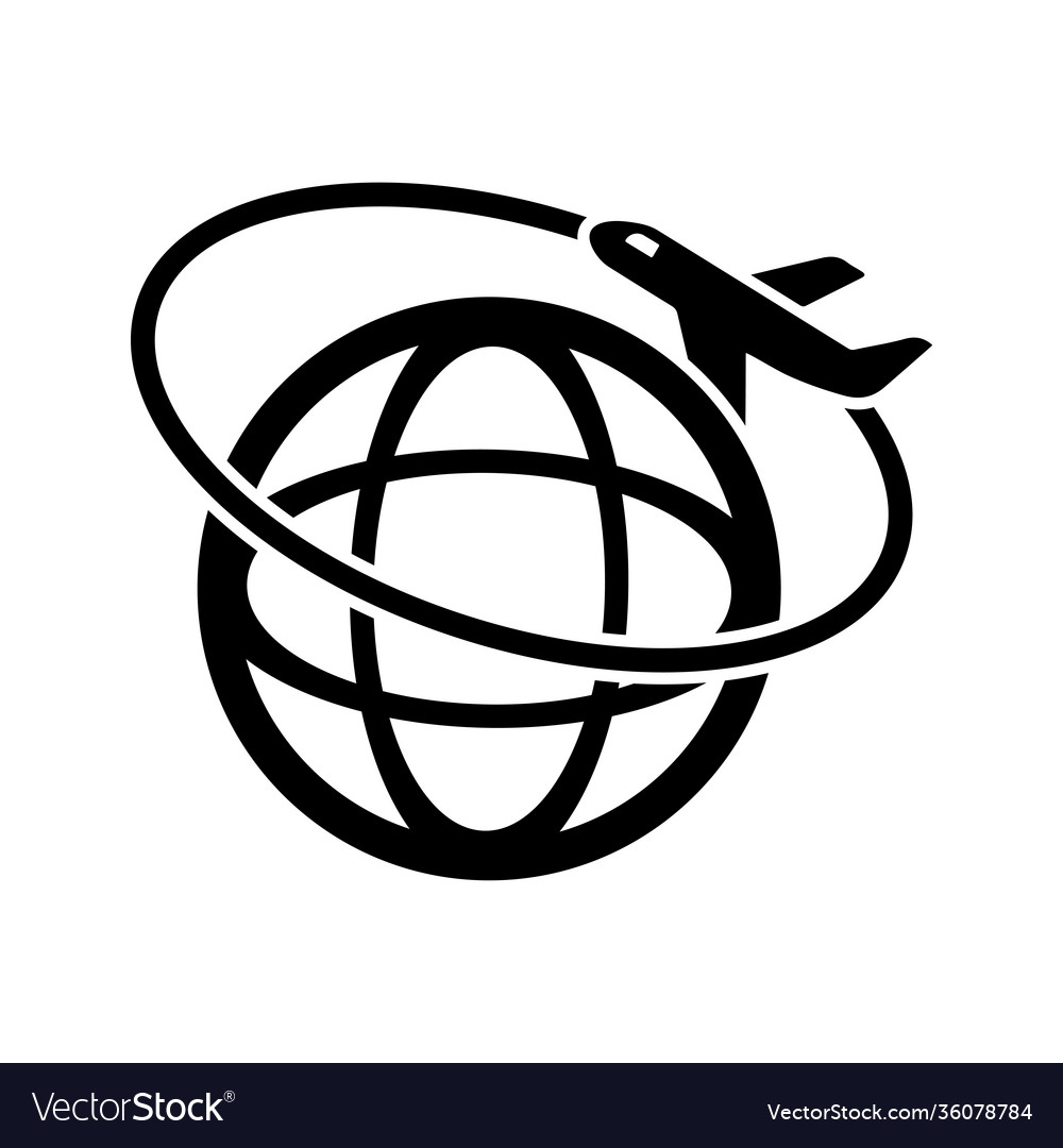 Transport internationales Flugsymbol