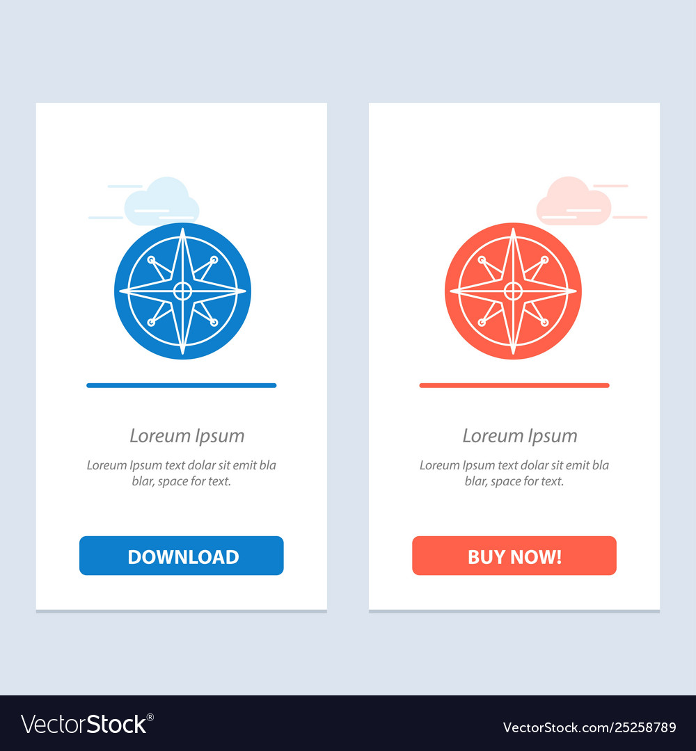 Compass location navigation navigator position Vector Image Compass location navigation navigator position