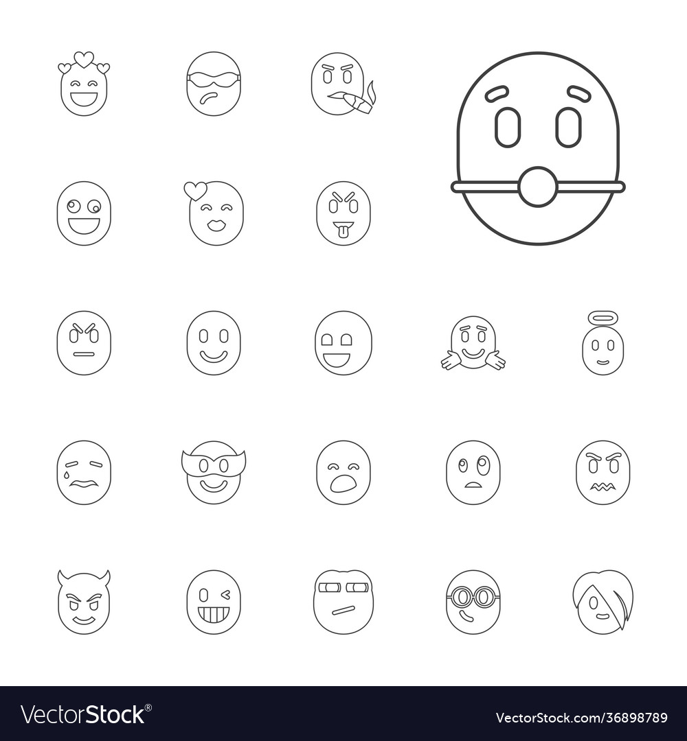 Emotion icons