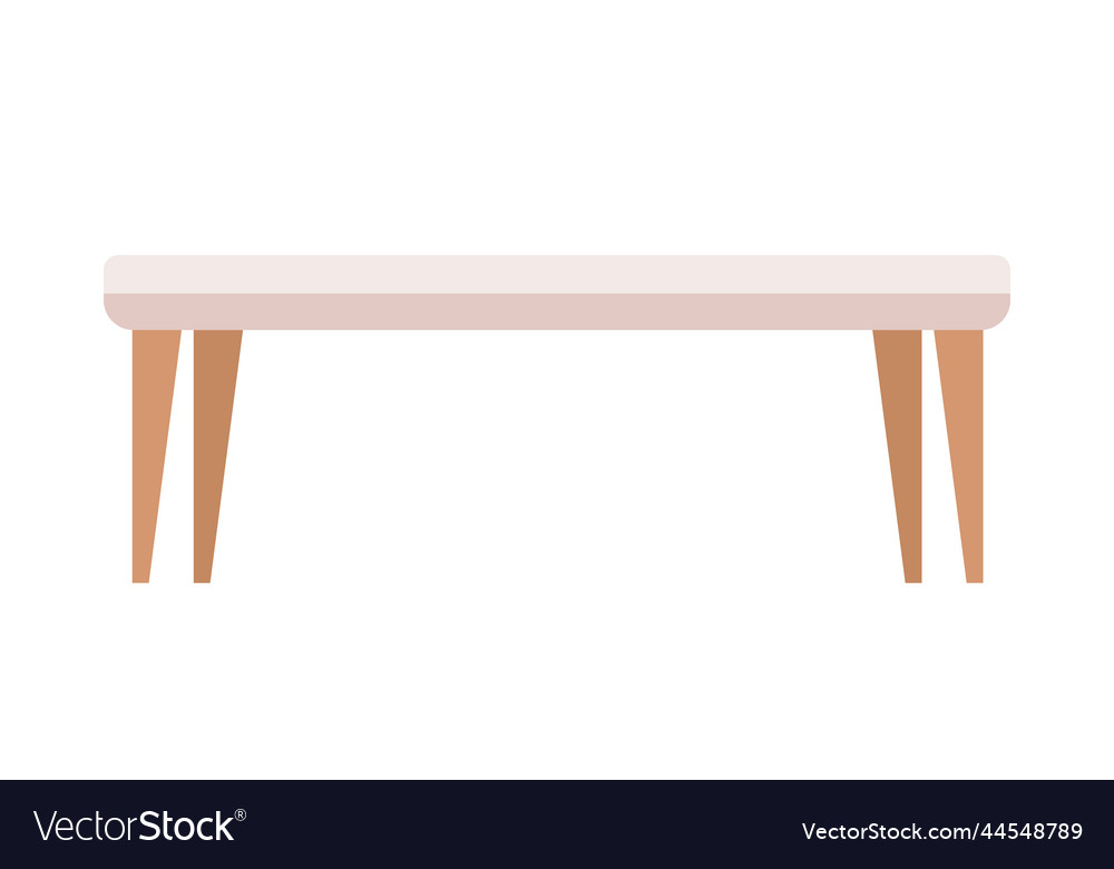 long flat table