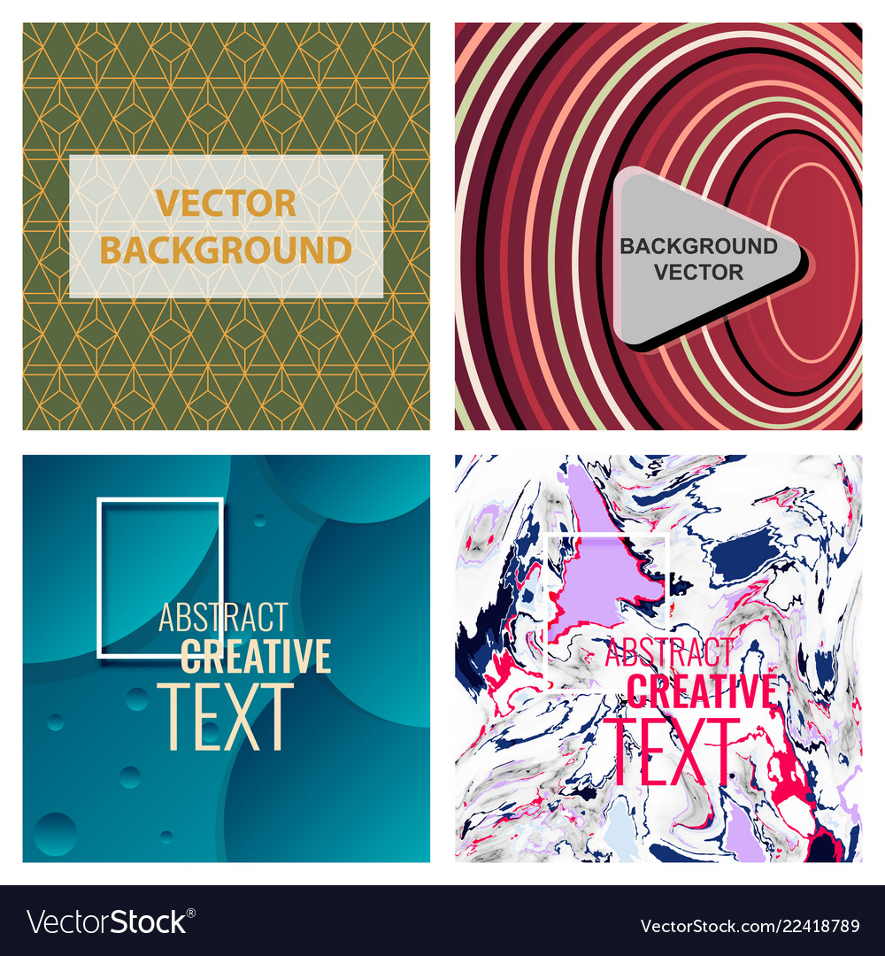 Modern abstract circle geometric design pattern