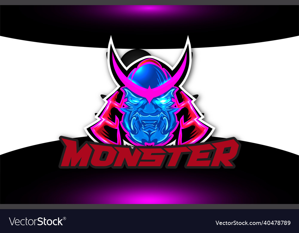 Monster gaming logo