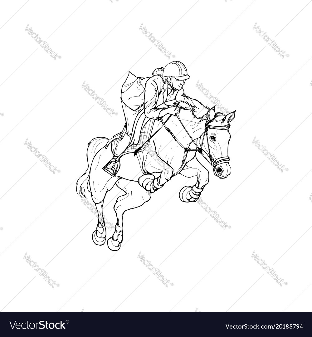 horse outlines