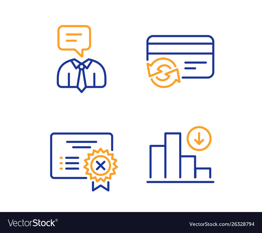 Support service reject certificate and change vector image Support service reject certificate and change