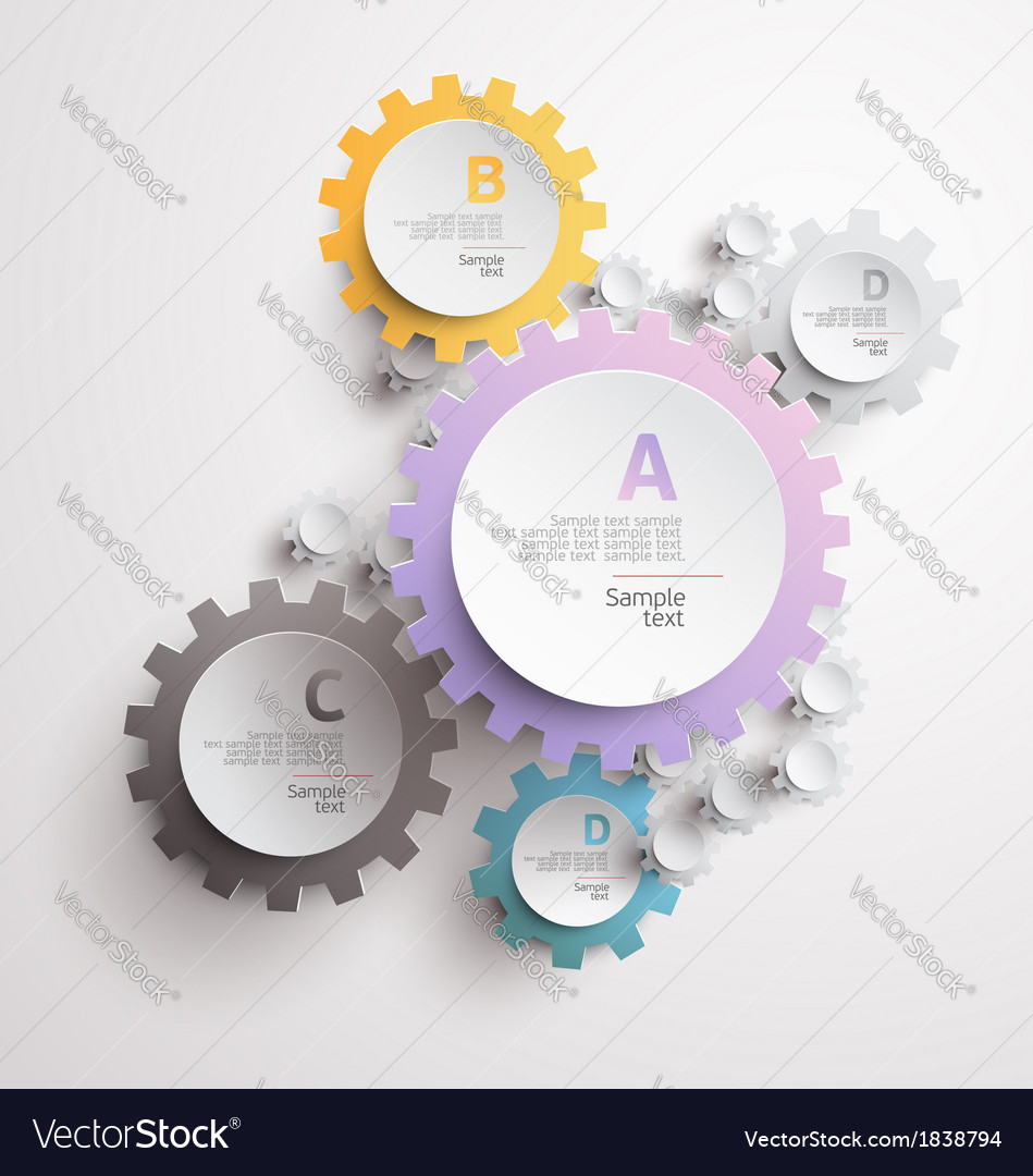 White and color gears