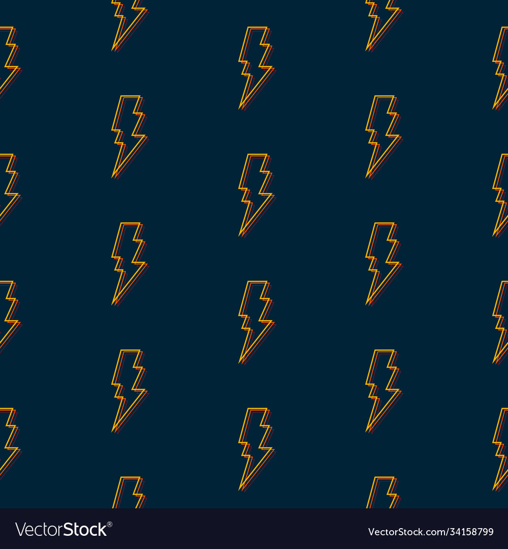 Abstract seamless pattern background with bolt