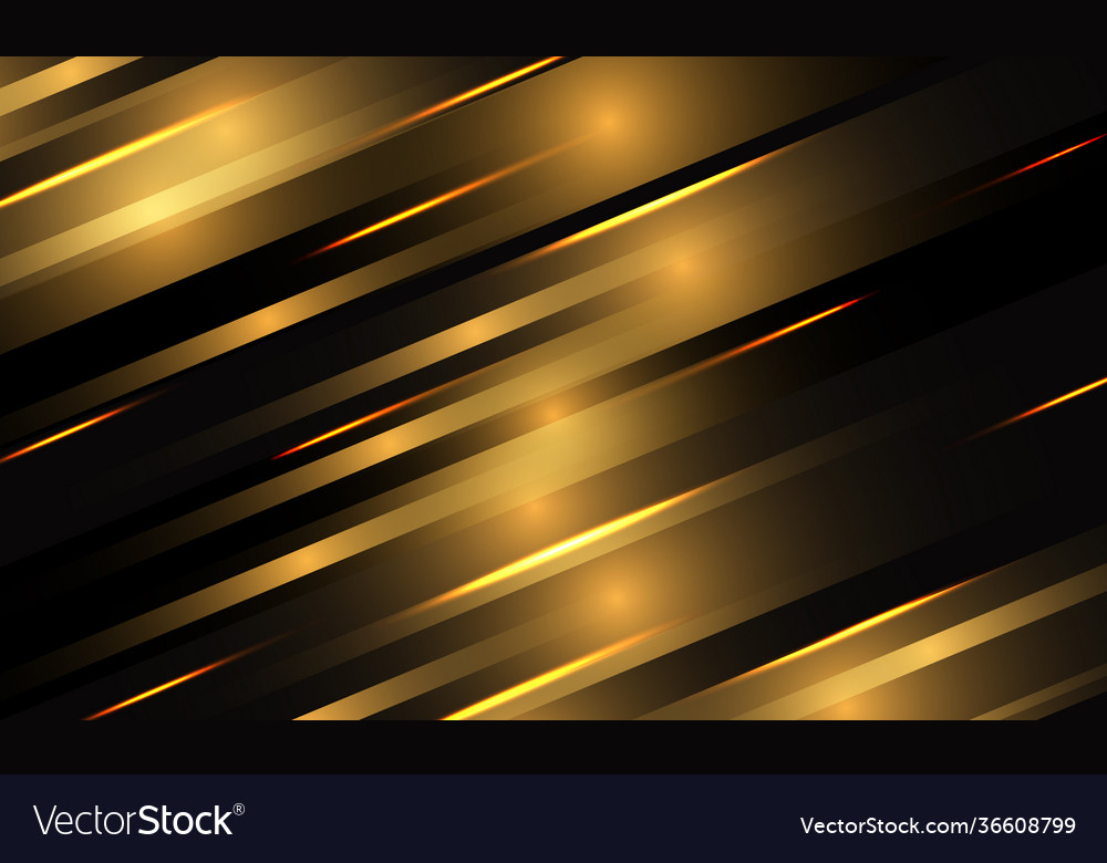 Dynamic Gold Speed Lines