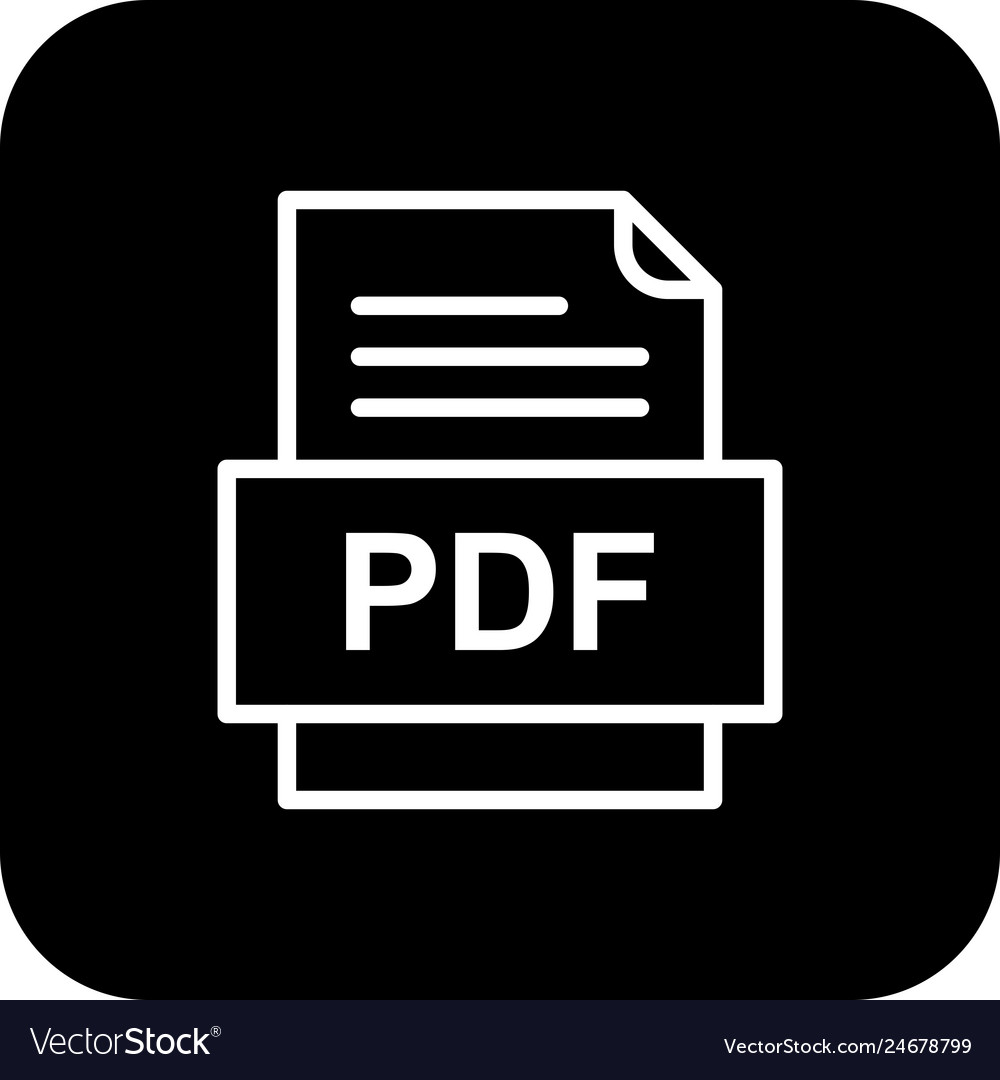 Pdf file document icon