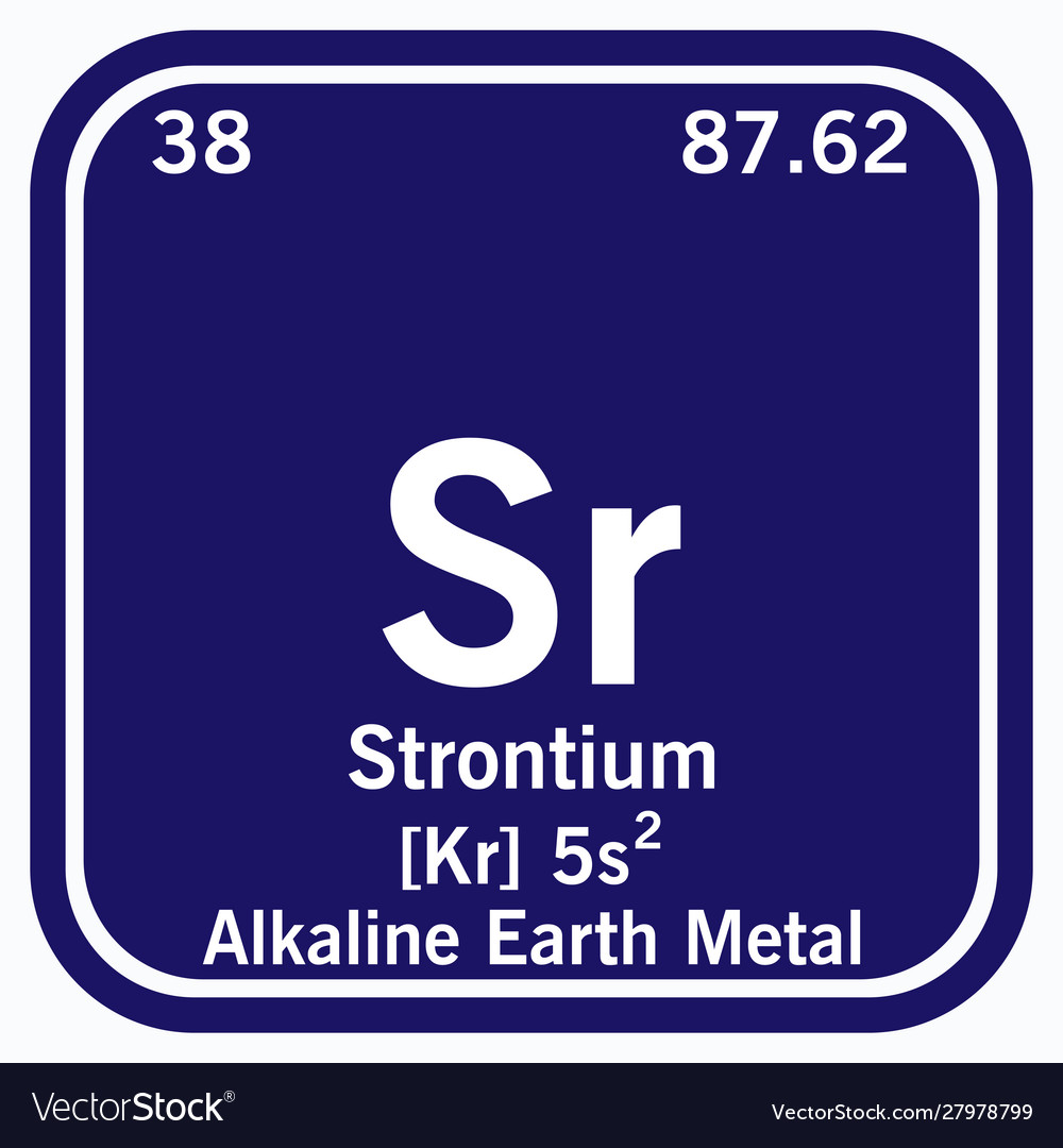 Strontium On Periodic Table Decoration Jacques Garcia
