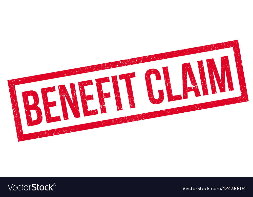 Benefit claim rubber stamp